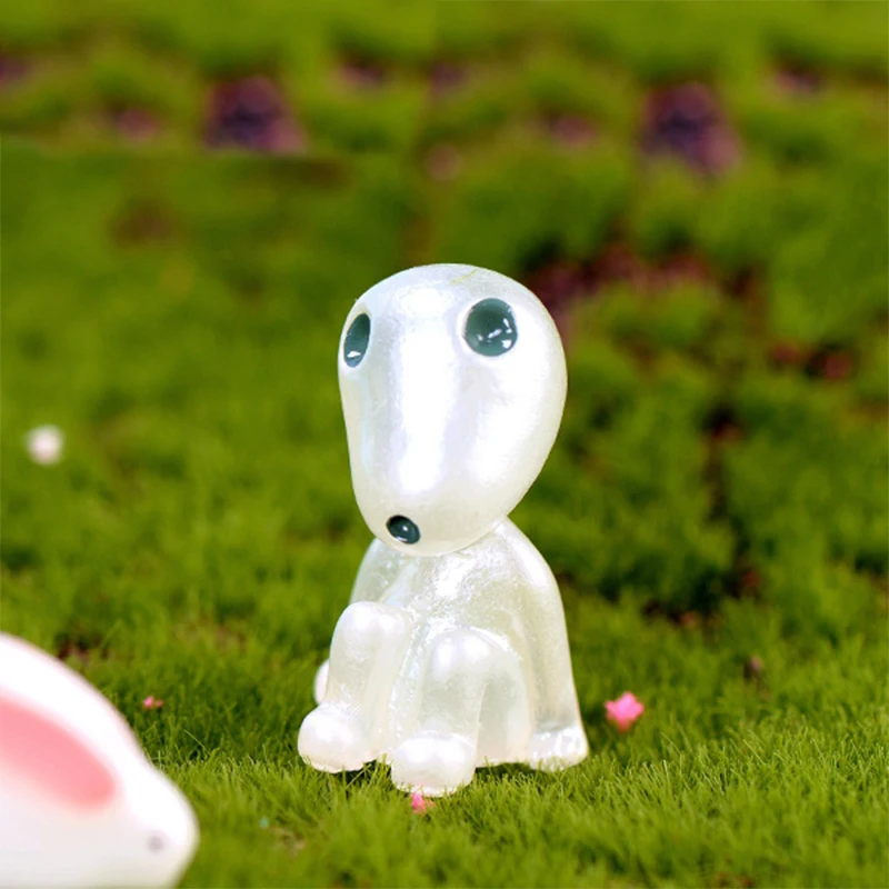 Новая светящаяся студийная фигурка принцессы Mononoke Ghibli из смолы фигурки кодамов