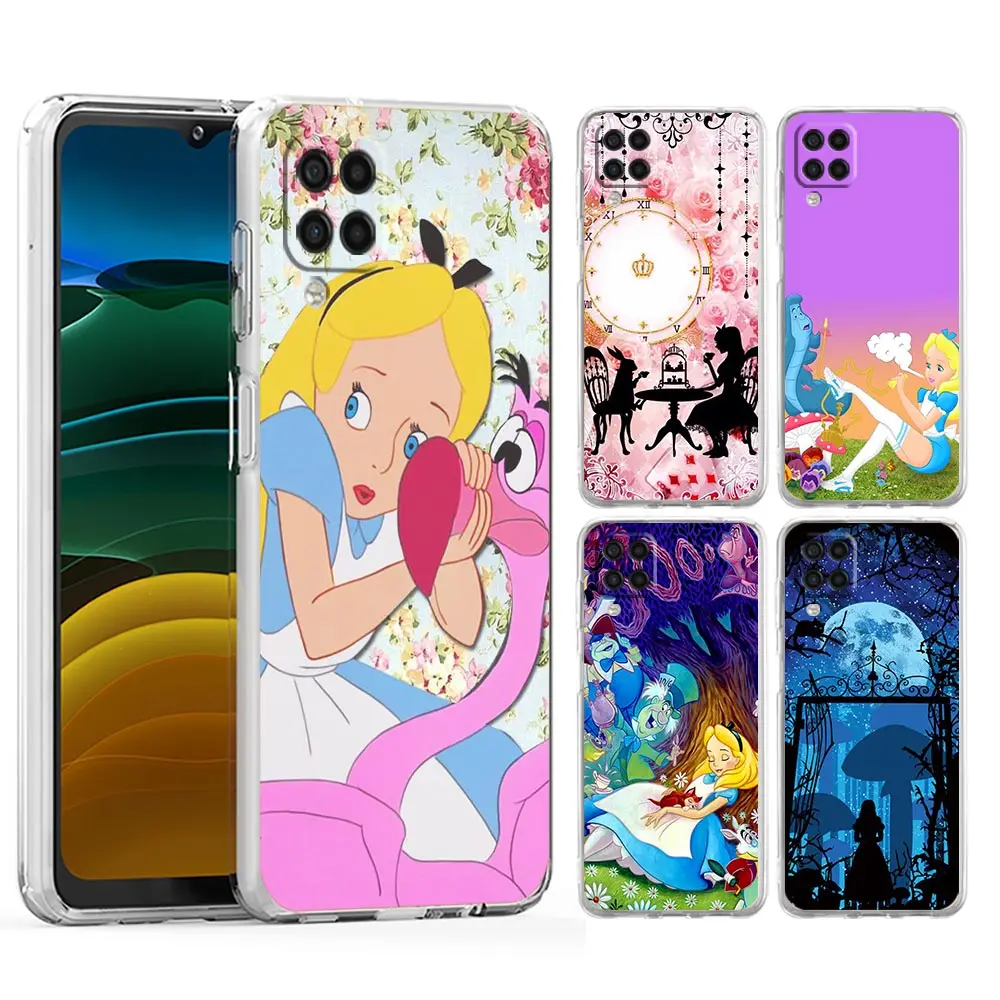 

Чехол Алиса в стране чудес для Samsung Galaxy A21s A41 A51 A71 4g A32 A52 A72