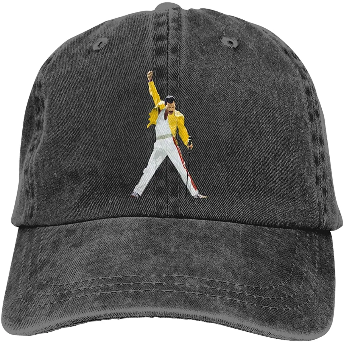 

Rock Band Queen Freddie Mercury Adult Cowboy Hat Baseball Cap Adjustable Athletic Customized Awesome Hat