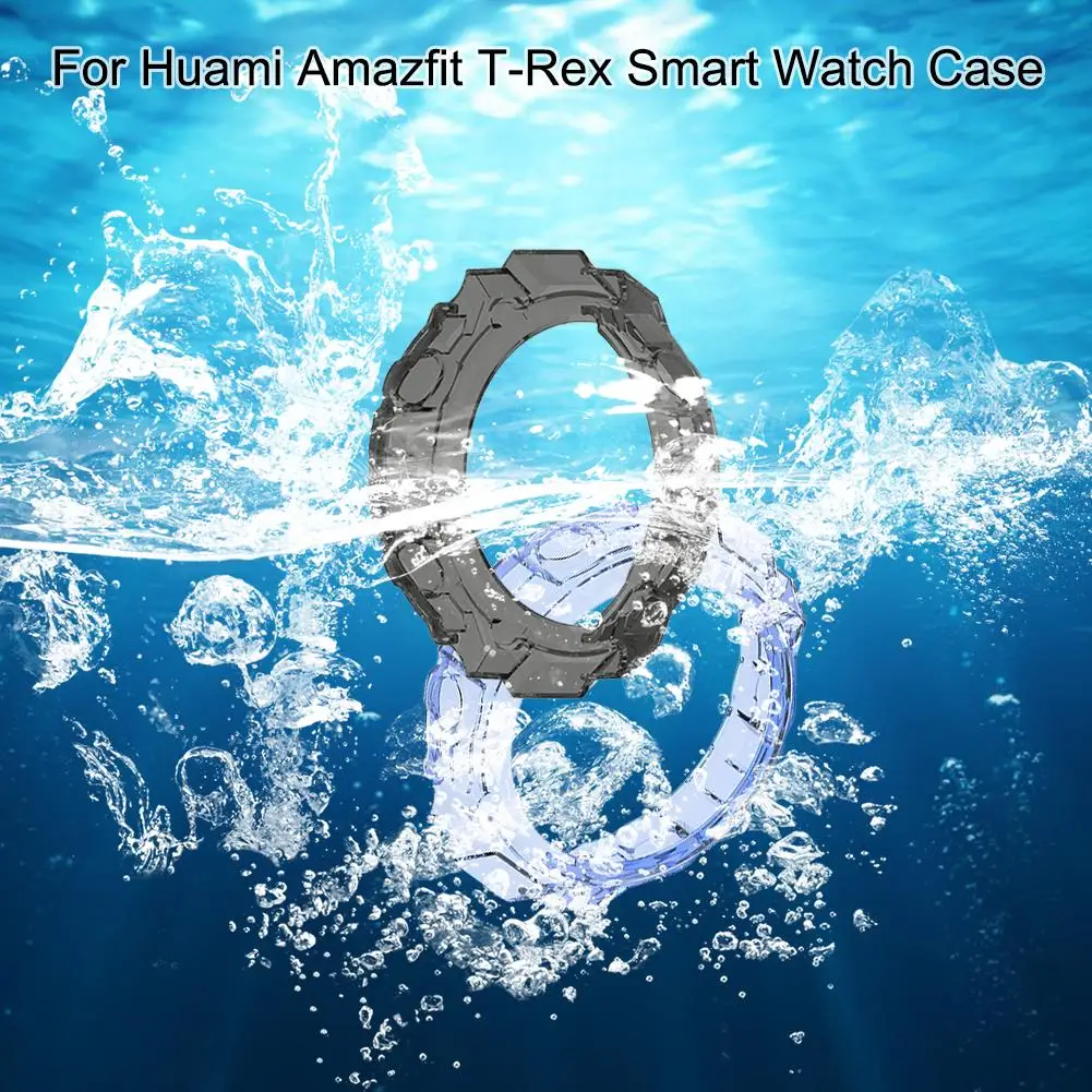 Жесткий чехол из поликарбоната для Huami Amazfit T Rex аксессуары часов прозрачный