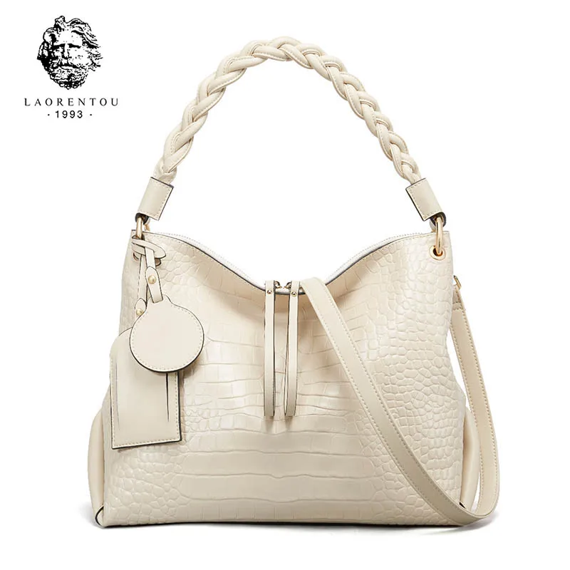 

LAORENTOU Women's Handbag Shoulder Crossbody Bags Female Top Handle Bag 2021 Trend Daily Travel Fashion Shopping Totes
