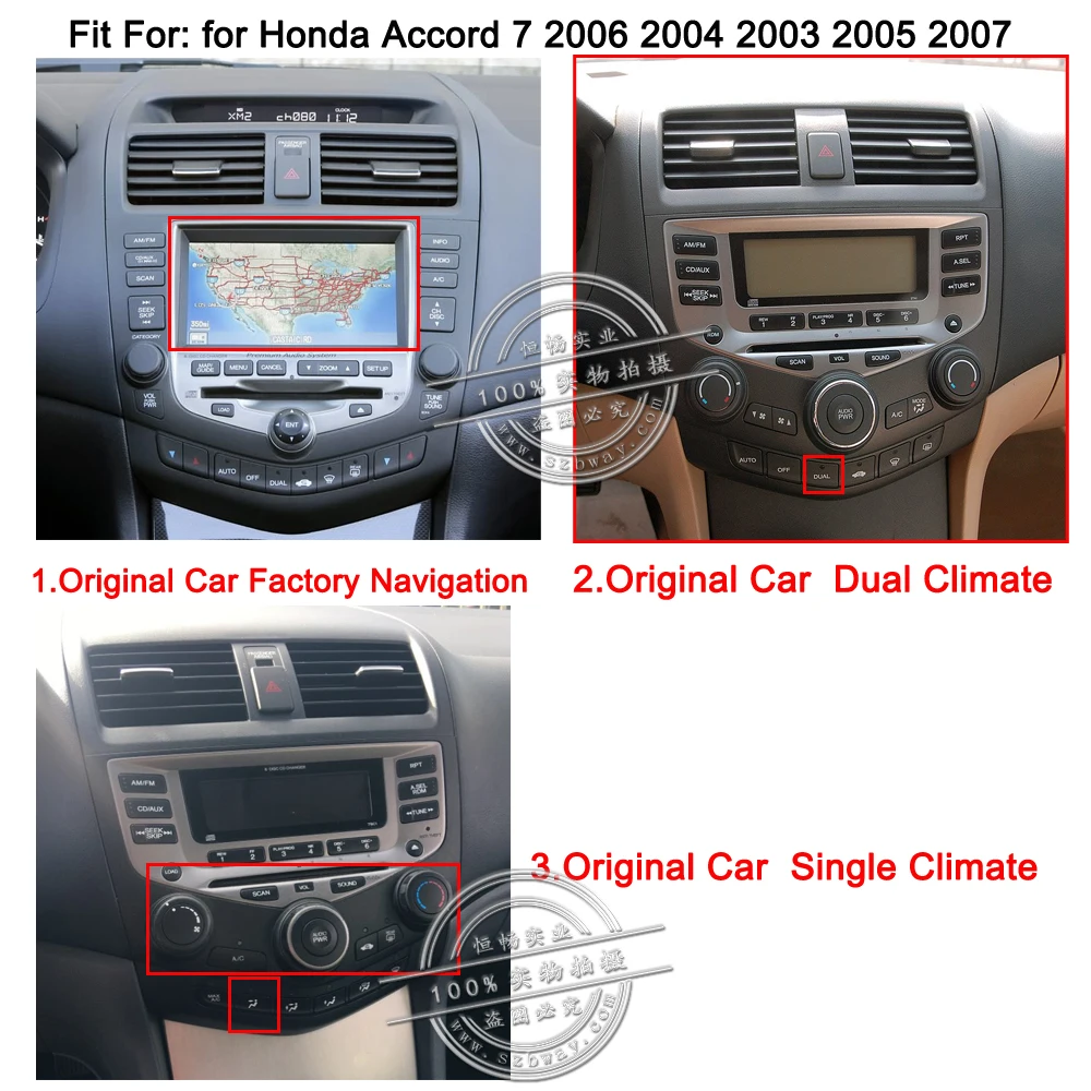 

HACTIVOL 10.1" Quad core car radio gps navi for Honda Accord 7 2003-2007 android 7.0 car DVD video player with 1G RAM 16G ROM