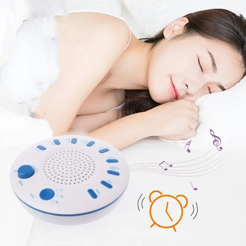 

Sleep White Noise Machine Portable Sound Therapy for Baby and Adult Sleeping and Relaxation Device 9 Natural Sounds