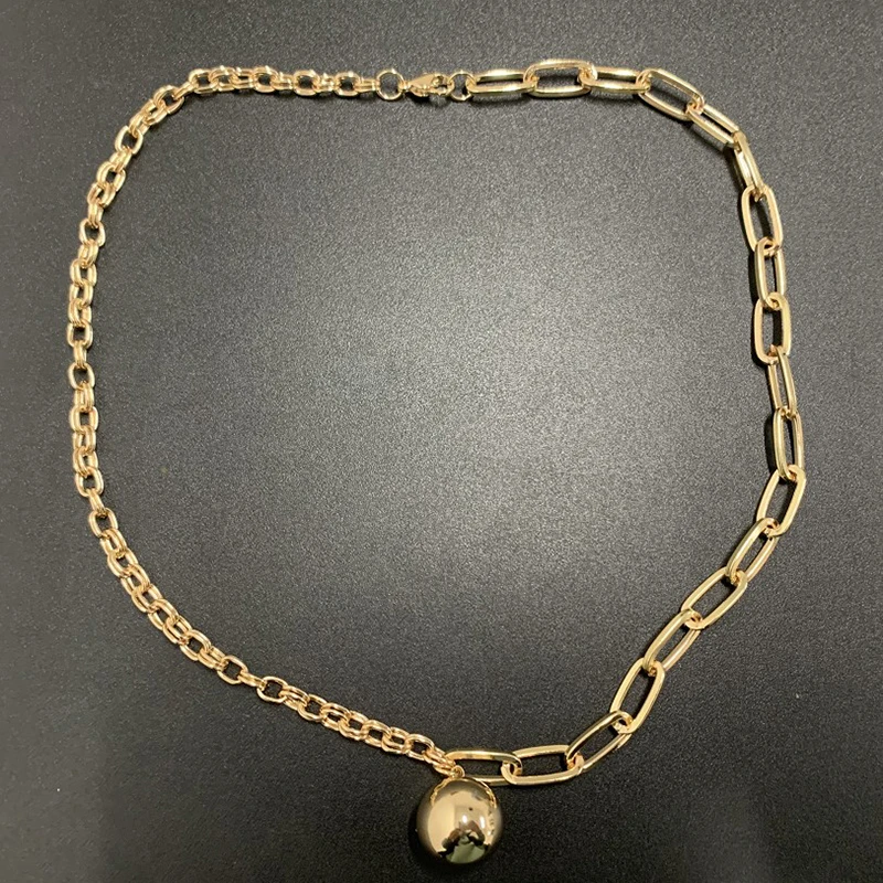 SRCOI модная Геометрическая панковская сращивающаяся овальная толстая цепь в