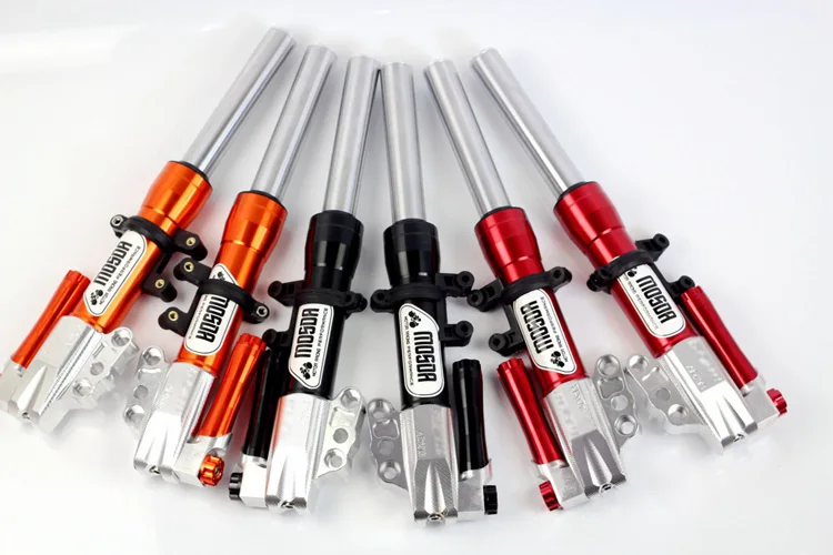 Бесплатная доставка мотоциклетные передние амортизаторы с ЧПУ передняя вилка