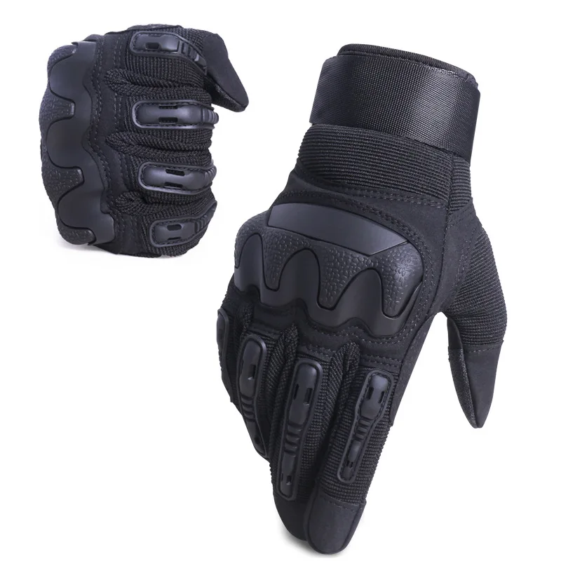 

Outdoor Tactical Gloves Motorcycle Male Full Finger Gloves Touch Screen Armor Riding Fitness Protection Training Tactical Glvoes