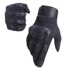 Перчатки мужские тактические, мотоциклетные Митенки на весь палец, защита для сенсорного экрана, для велоспорта, тренировок