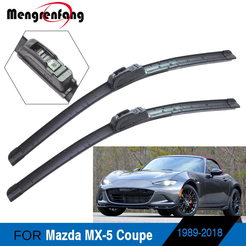 Щетки стеклоочистителя переднего ветрового стекла для Mazda MX-5 MX5 Coupe мягкая резина