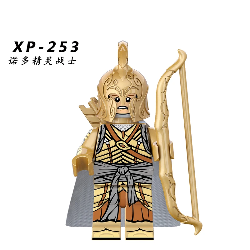 XP253 Фильм ужасов Дейла ужас Хэллоуин Фредди Майерс Джек Скеллингтон зомби Эрика дравена Билла Джейсона строительные блоки игрушки для детей wm846 - Цвет: XP253