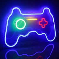 ineonlife game shaped neon signs neon lights led neon signs for wall decor 16x 11 gamepad neon signs for bedroom children