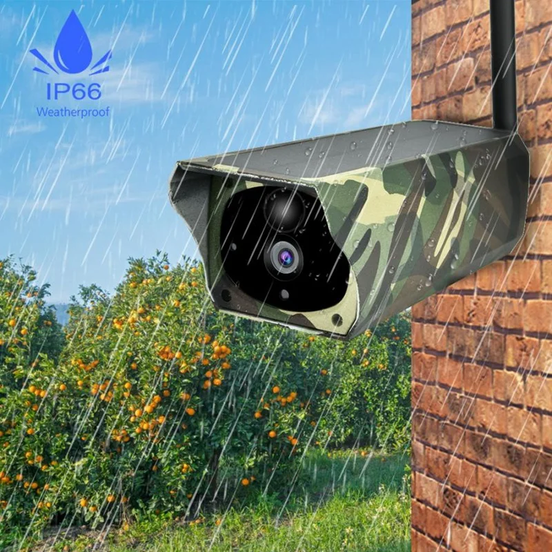 Умная IP-камера видеонаблюдения на солнечной батарее Wi-Fi | Электроника