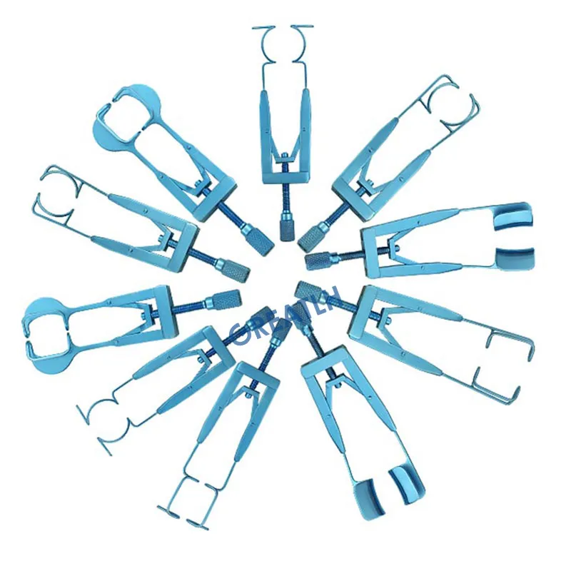 Титановый Lieberman Твердые глазные спекуляции офтальмологический хирургический