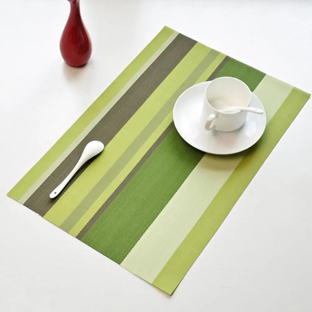 

Placemat Rectangle Heat Insulation Mat Kitchen Dining Table Pad for Restaurant Kitchen Dining Table Pad Mat Kitchen Accessory