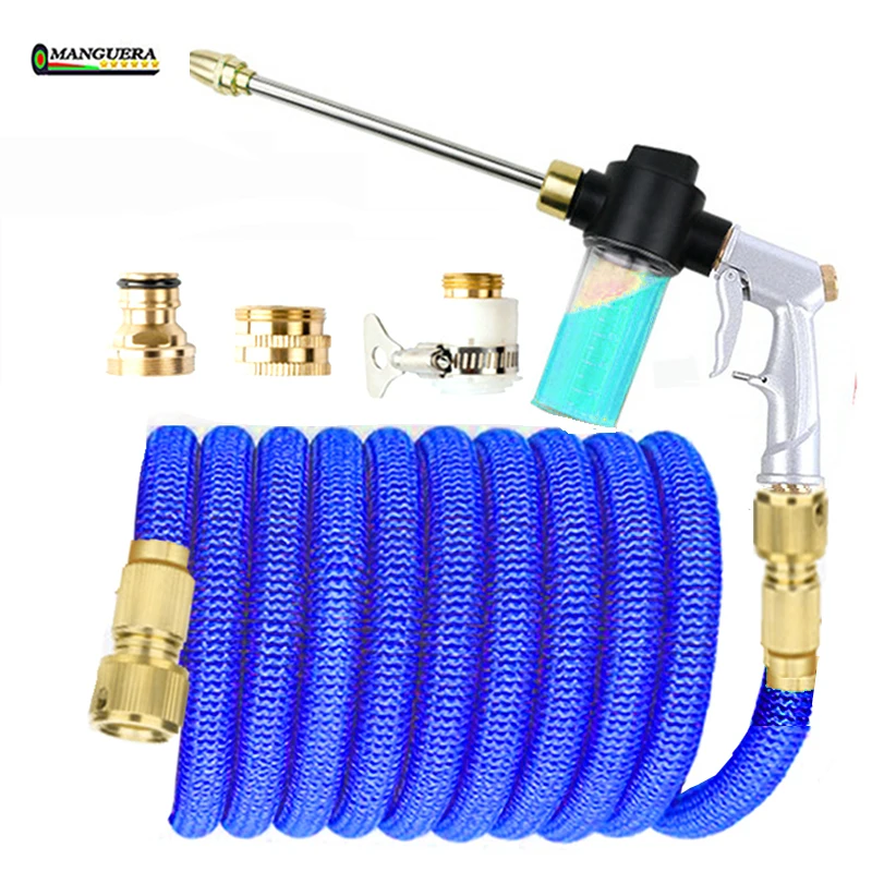 Садовый шланг магический для мойки автомобилей под высоким давлением