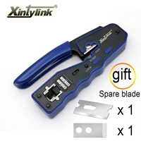xintylink rj45 crimper hand network tools pliers cat5 cat6 8p rj 45 cable stripper pressing clamp tongs clip new style type