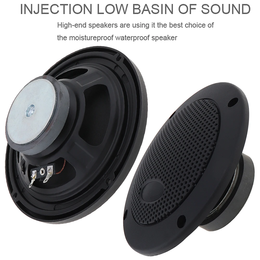 2 шт 6 дюймов 120 Вт автомобильный HiFi коаксиальный динамик для двери автомобиля Авто Аудио Стерео полный диапазон частоты динамик s для автомобилей