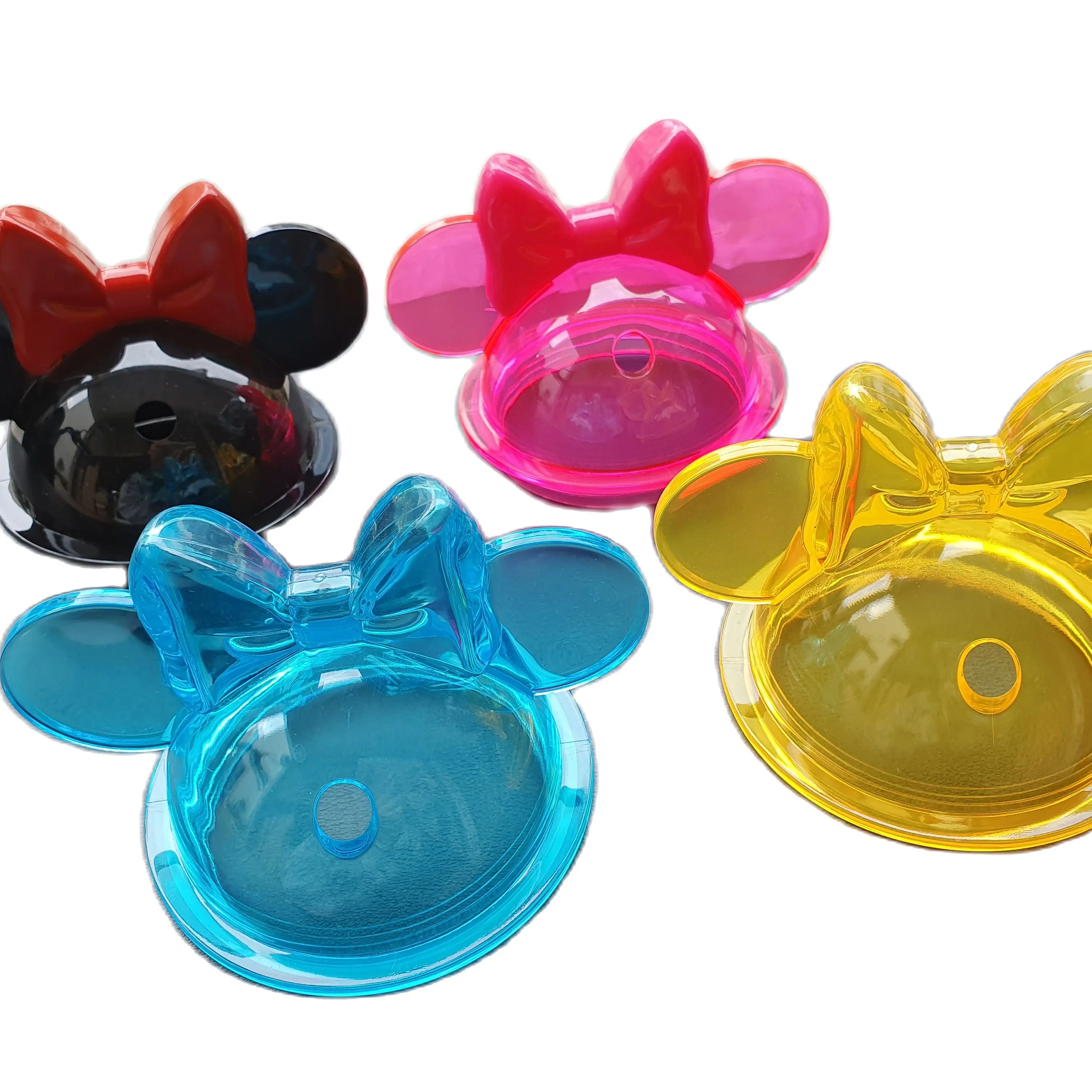 

Creative Mickey Minnie Cup Lid Vacuum Cup Double Vacuum Cup Portable Water Cup Straw Tumbler Cup Lid Christmas Gift