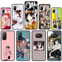 Horimiya Miyamura Izumi Anime Fundas Shockproof Phone Case For Xiaomi Poco X3 NFC M3 Pro 9T 11 Note 10 10T Lite 5G Cover Shell