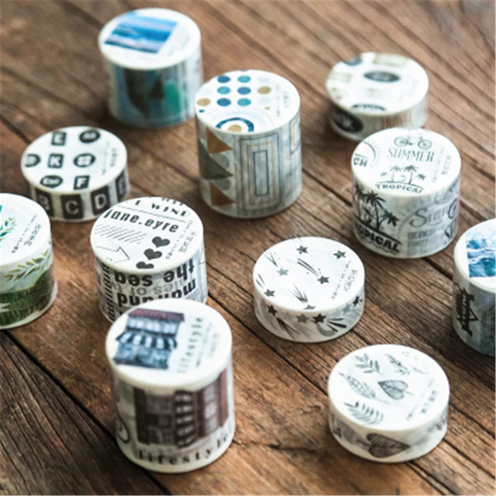 1 шт. декоративная лента наклейка для дневника|Офисный скотч| |