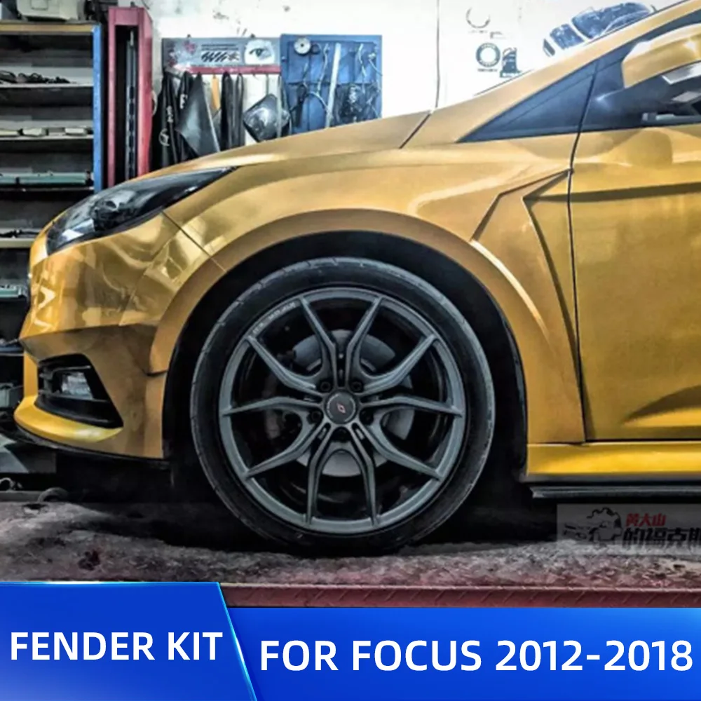 Комплект широких задних и передних крыльев для Ford Focus Hatchback ST 10 шт./компл. детали
