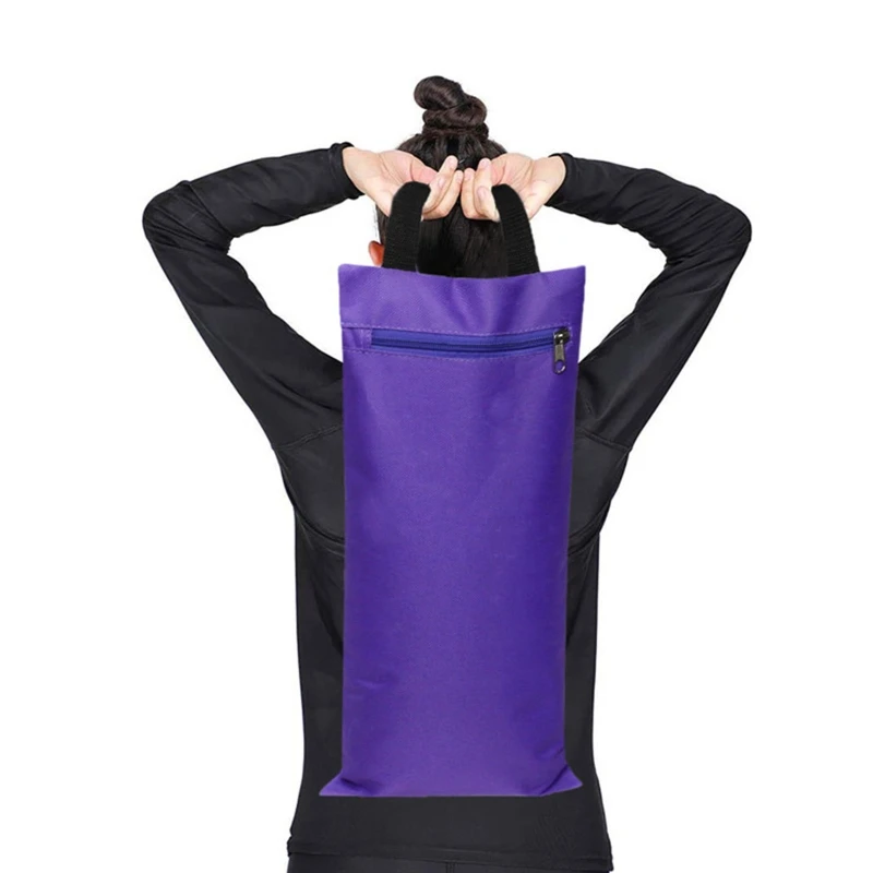 

Foldable Filled Yoga Sandbag with Single Handle for Yoga Weights and Resistance Training Fashion Canvas Weighted Sandbag
