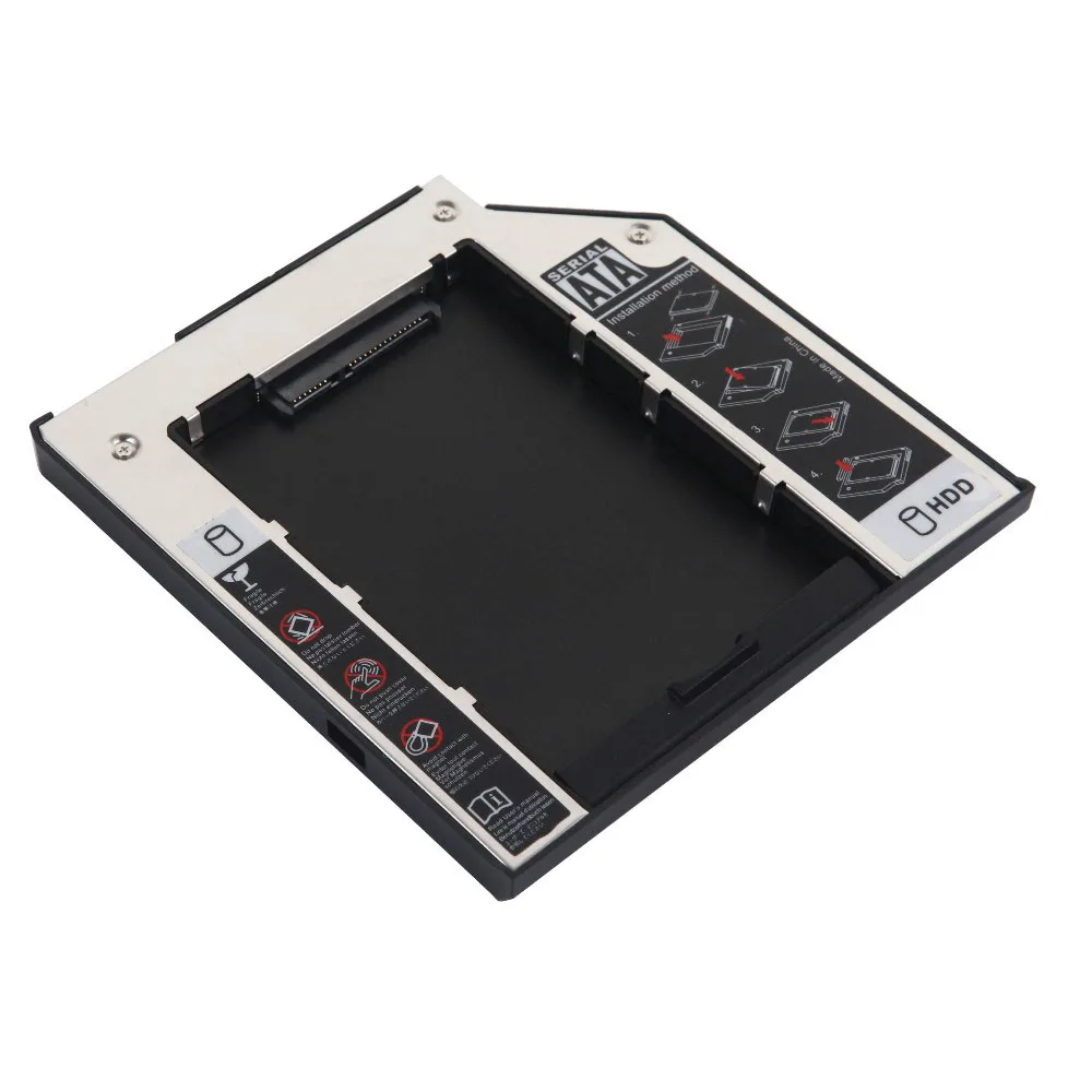 С панелью для установки второго SATA 2 5 дюйма жесткий диск HDD SSD оптический Caddy IBM Lenovo