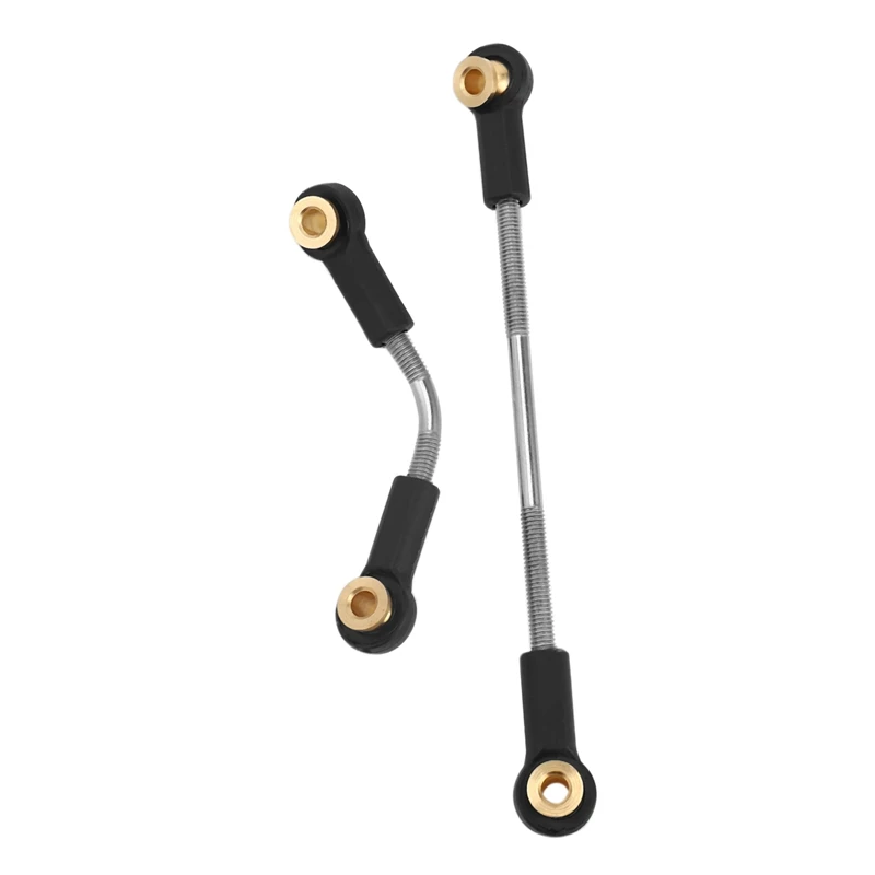 

1 Set RC Car Steering Pull Rod Upgrade Part Metal RC Steering Rod Durable for WPL B1 B14 B24 B24 C14 C24 1/16