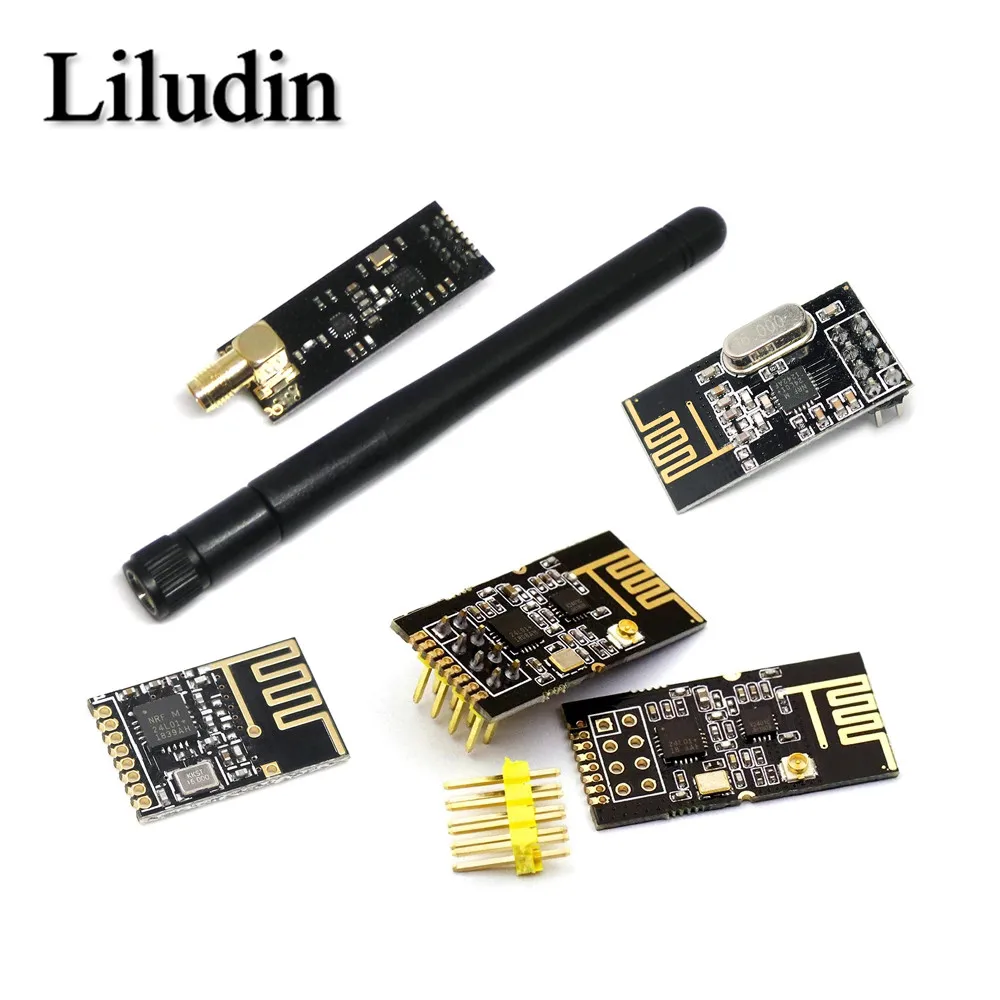NRF24L01 + 2 4G модуль беспроводной передачи данных 4 ГГц обновленная версия PA LNA 1000