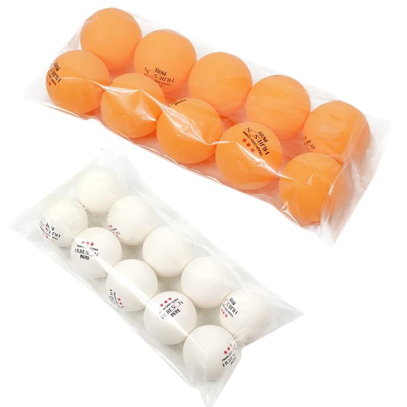 

HUIESON 10Pcs/Bag 3 Star Professional Table Tennis Ball 40Mm 2.9G Ping Pong Balls For Table Tennis Training