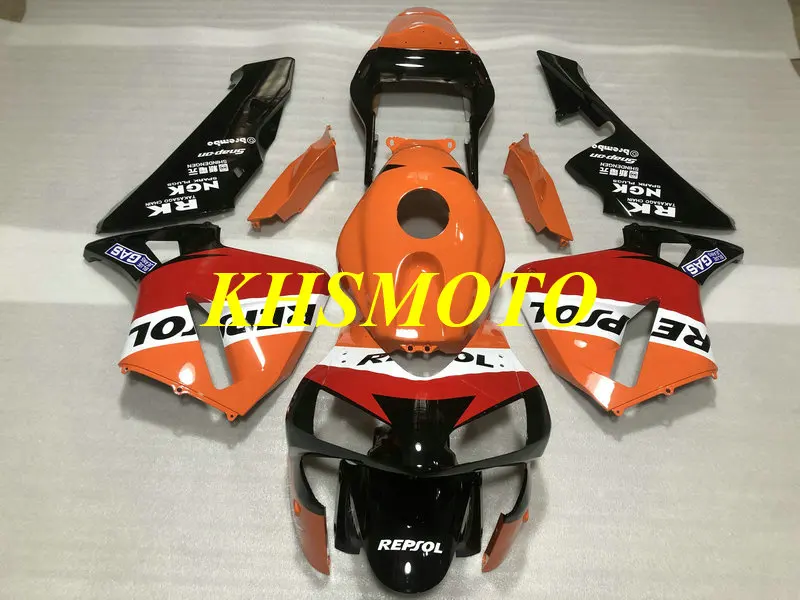 Набор обтекателей мотоцикла для CBR600RR F5 03 04 CBR 600RR 2003 2004 cbr 600 rr топ красные оранжевые
