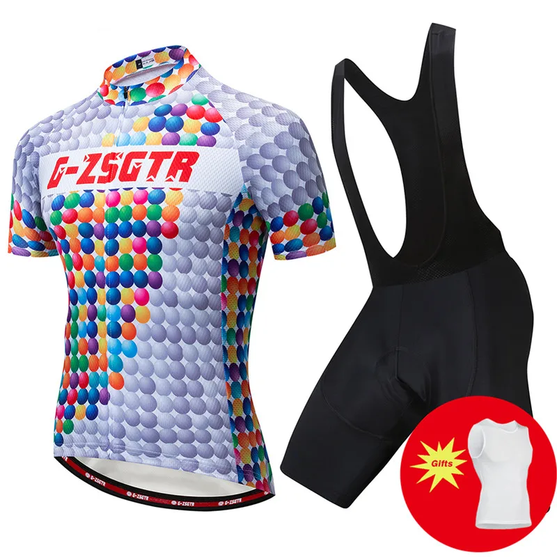 2019 new STRAVA men's cycling suit summer short-sleeved quick-drying breathable mountain bike sportswear Maillot Ropa Ciclismo | Спорт и