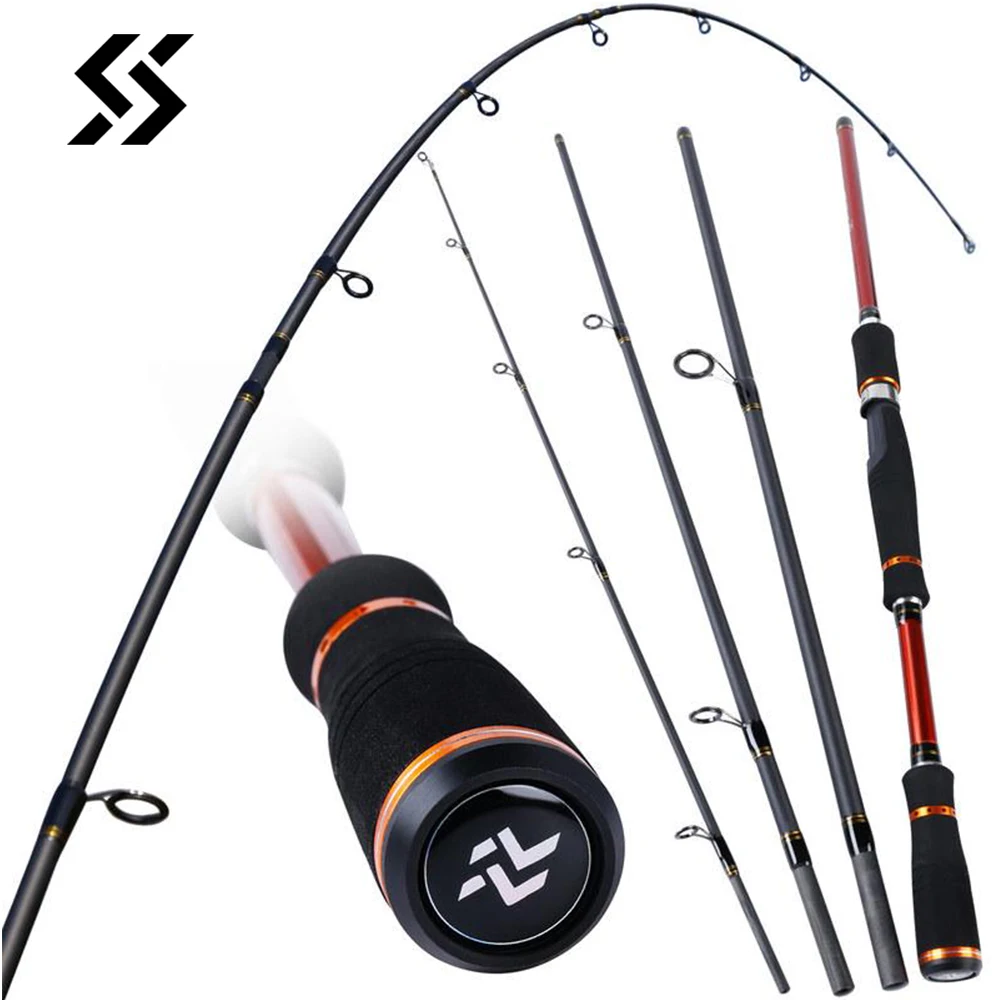Удочка Sougayilang карбоновая спиннинговая удочка для ловли карпа забрасывания рыбы