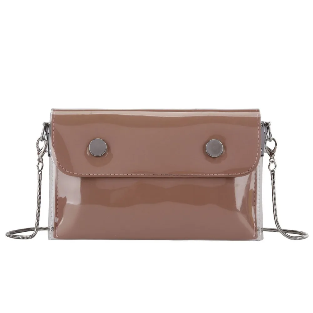 Women Waterproof Waist Bag Lether Jelly Chest Belt Bag PVC Ladies Transparent Crossbody Chain Bags Fashion Fanny Pack a08