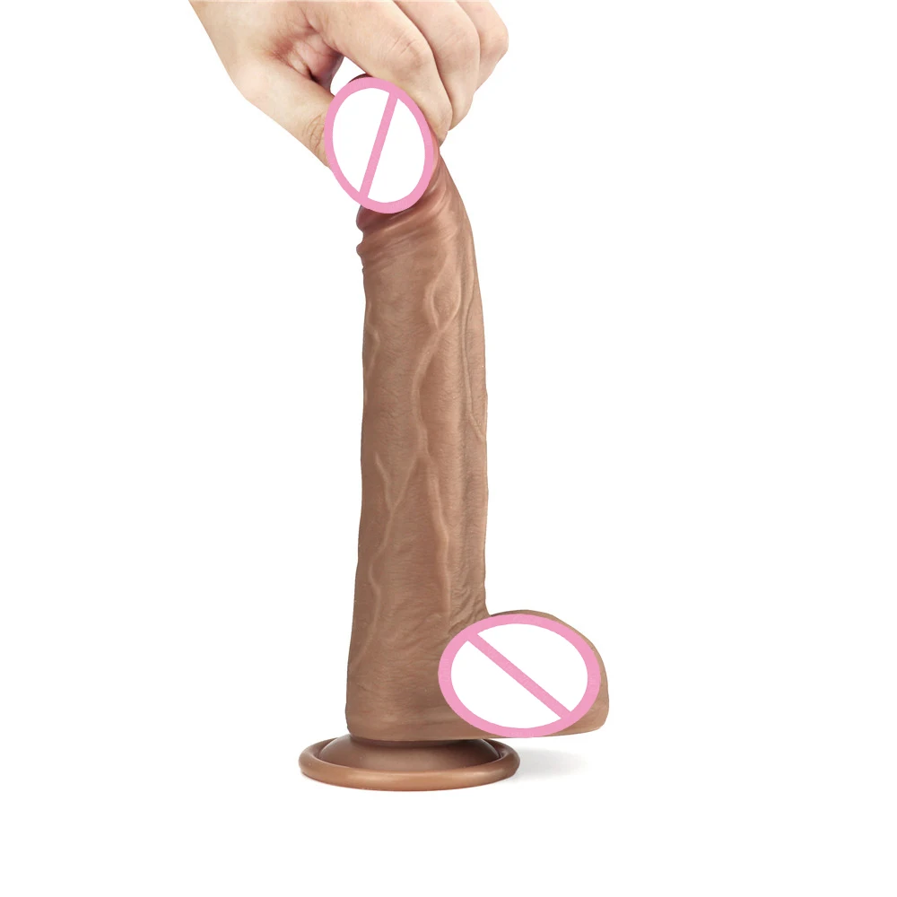 GaGu большой фаллоимитатор с присоской Женский мастурбатор реалистичный пенис