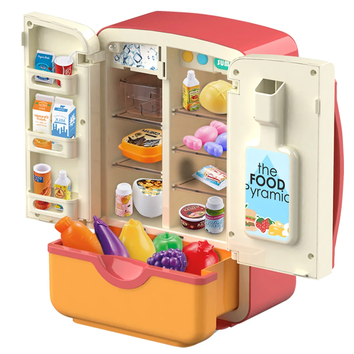 Игрушки для детских ролевых игр имитация на холодильнике с двойным распылителем