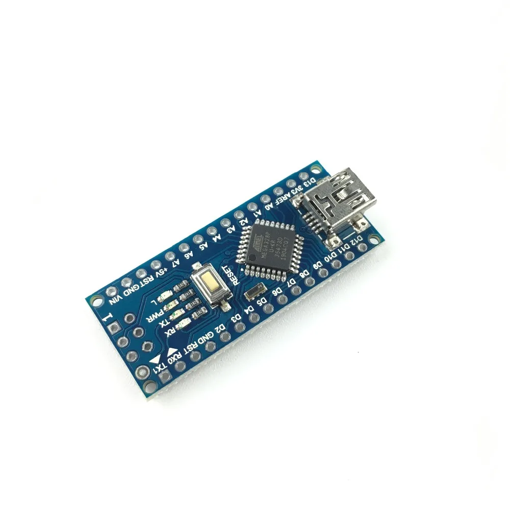 Горячая распродажа! 5 шт./лот Nano 3,0 контроллер совместимый для arduino совместимый nano CH340 USB драйвер без кабеля Thinary ATMEGA328PB