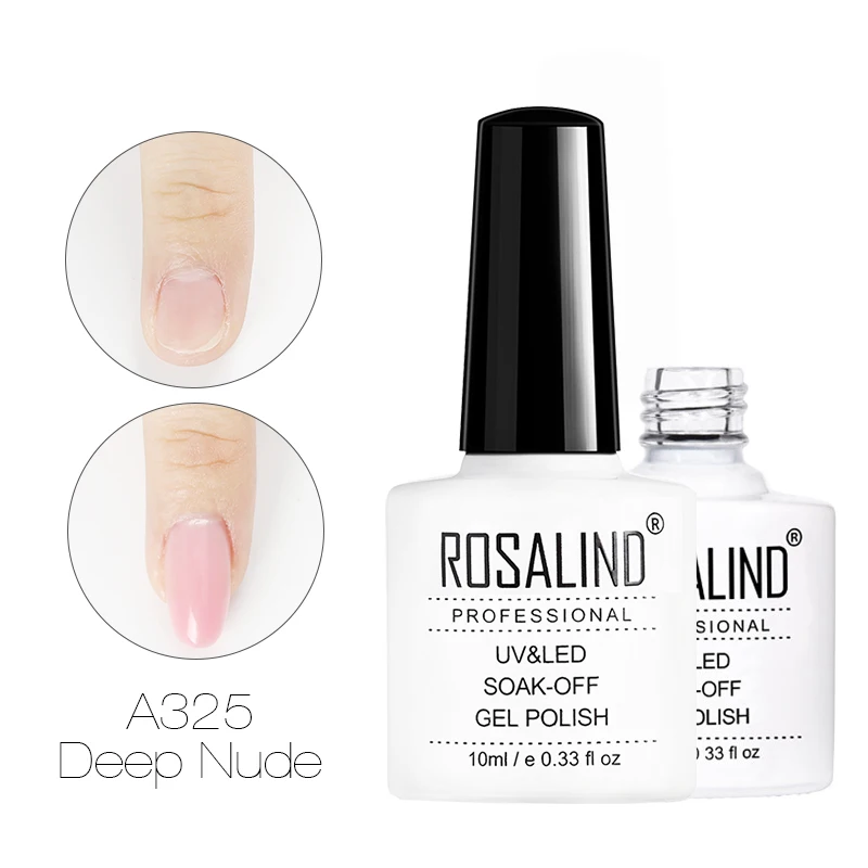 RDA325 ROSALIND красочный строительный Гель-лак для ногтей прозрачный гель-лаки для ногтей для дизайна ногтей предназначен для замачивания Полупостоянный УФ-гель лампа - Цвет: RDA325