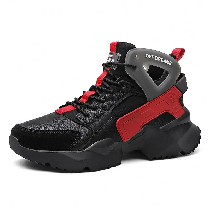 

New Style HipHop Street Dancing Luminous In The Night Shoes Breathable Basketball Shoes
