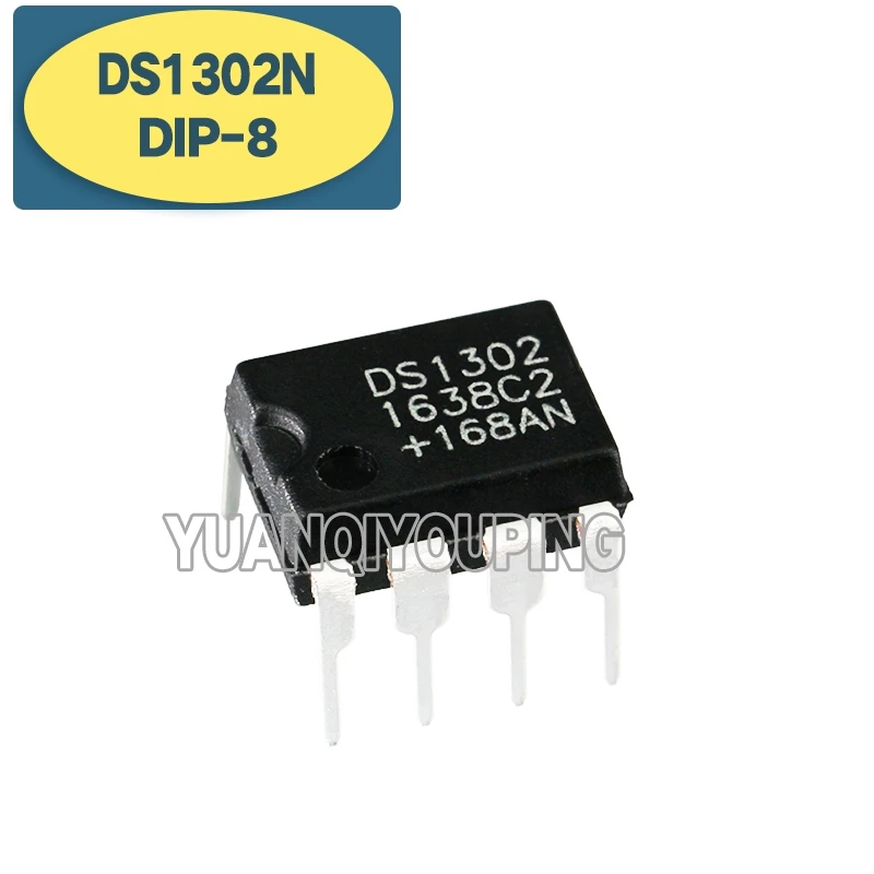 10 шт. чип DS1302N DIP8 DS1302 DIP 8 для поддержания времени|Интегральные схемы| |