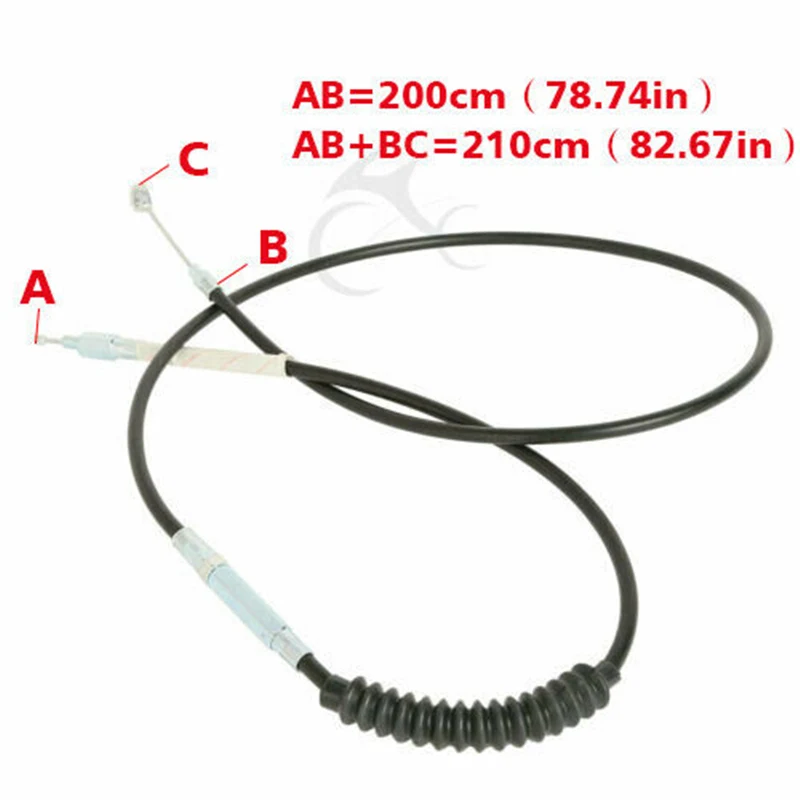 

Мотоциклетный трос сцепления 2 м 2,3 м для Harley Road King Tri скользящий Electra Glide 2009-2013