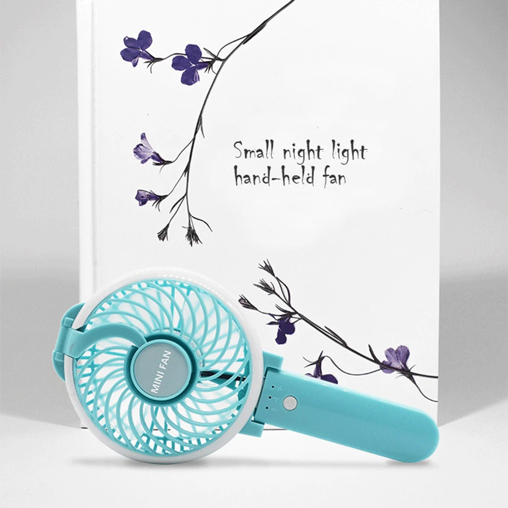 Fill Light Hand Held Fan Fans Battery Operated Rechargeable Handheld Mini Electric Desktop | Бытовая техника