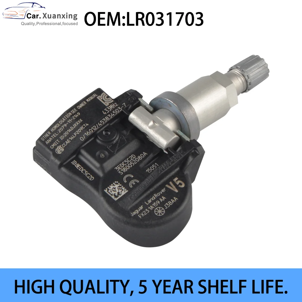 LR031703 датчик давления в шинах Система мониторинга TPMS 433 МГц для Land Rover LR2 JAGUAR