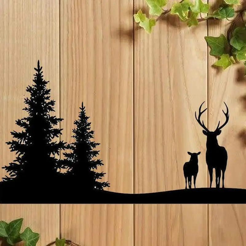 

Elk Deer Forest Carbon Steel Cutting Die Embossing Stencil Template Mold DIY Paper Art Handcraft Scrapbook Bookmark Card