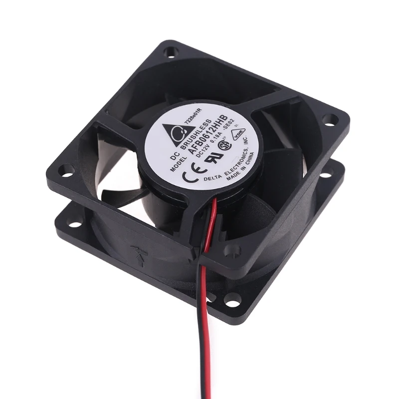 

6 см AFB0612HHB чехол для процессора охлаждающий вентилятор 6015 6025 12V 0.18a тестовый рабочий кулер для Delta