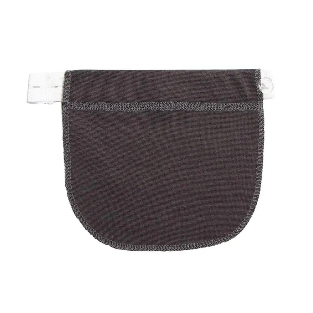 Cotton-Dark Gray Пояс для беременных; брюки для беременных; мягкие джинсы с эластичной резинкой на талии; регулируемый пояс - Цвет: Cotton-Dark Gray