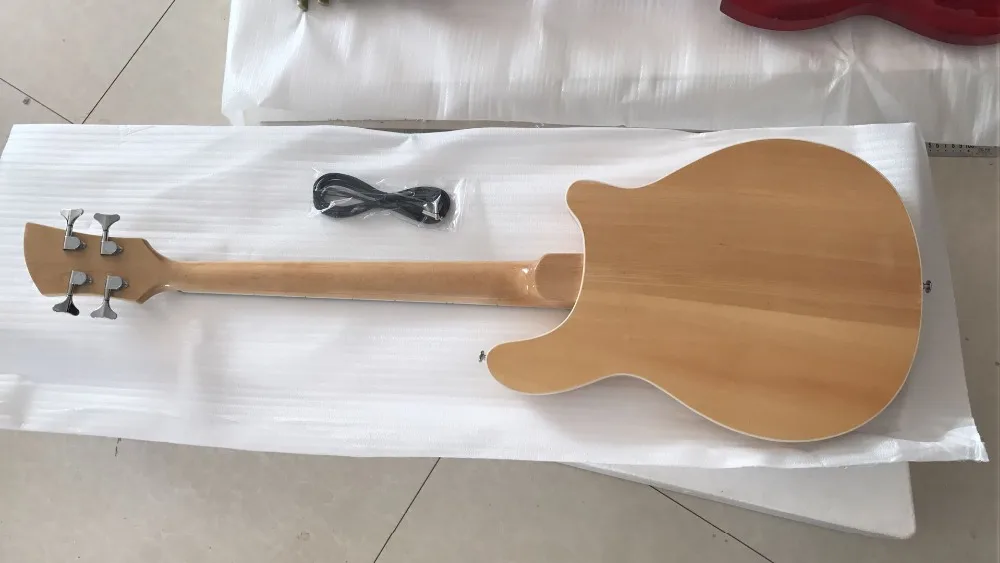 Новинка 2019 гитарная фабрика и левая 4-струнная Rickenback 360 электрический бас 30 дюймов