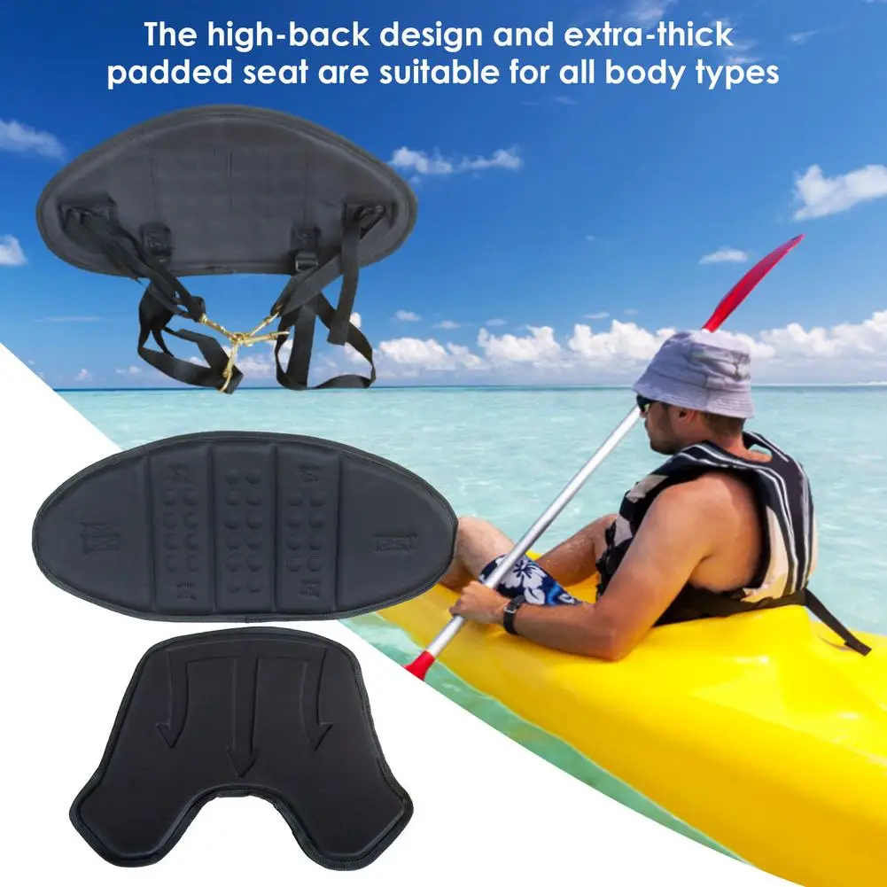 

Универсальное сиденье для Каяка с высокой поддержкой спинки и сверхтолстой мягкой пеной, регулируемое для всех размеров тела со встроенной...