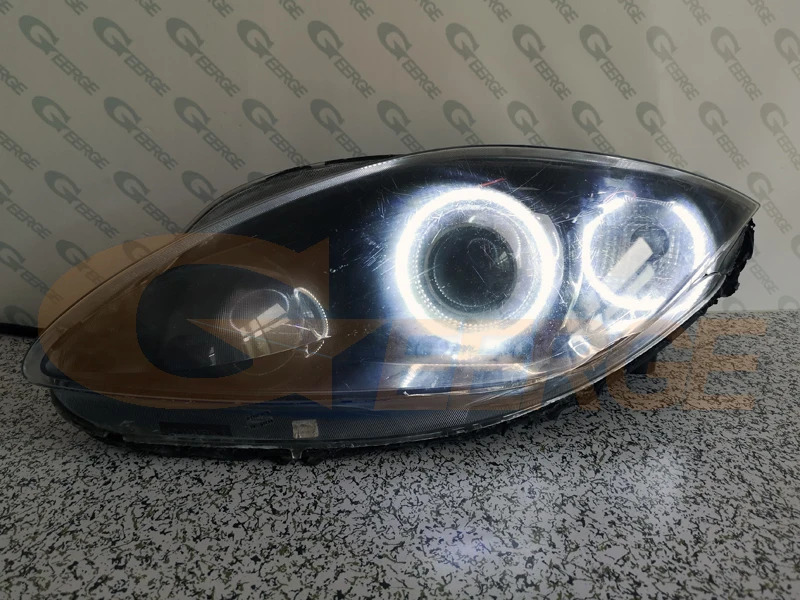 Для SEAT Altea leon Mk2 1P ультра яркий SMD комплект светодиодов глаза ангела halo кольца