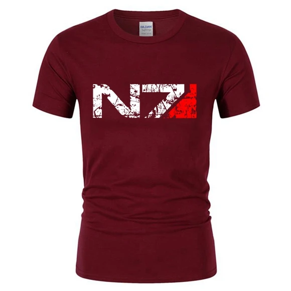 2020 брендовые игры N7 Mass Effect 3 Футболка мужская система искусственная эмблема