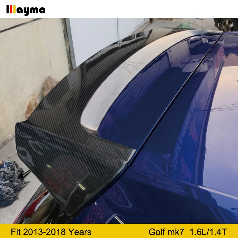 Спойлер на крышу из углеродного волокна для Golf VII standard edition 1 6 л 4 т Mk7 спойлер